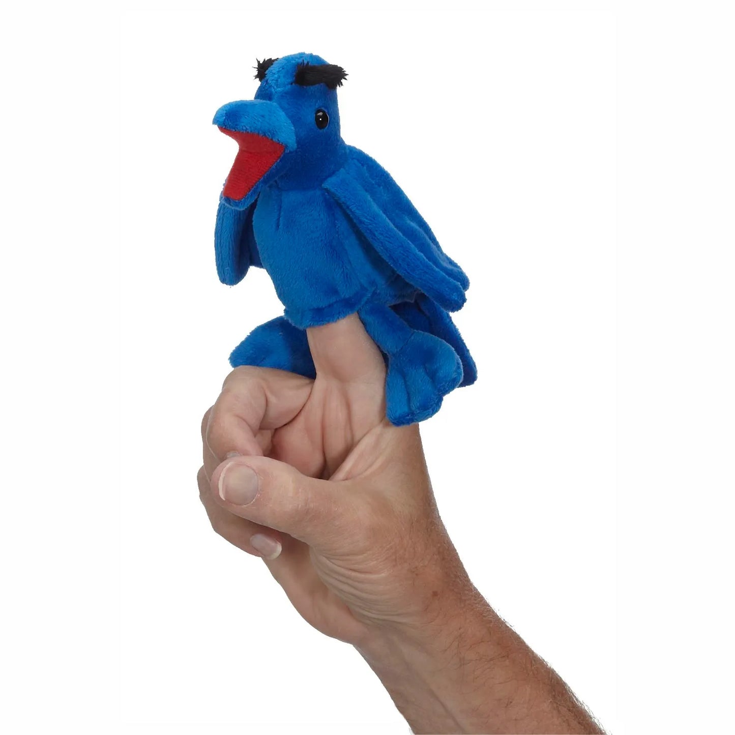 5” Gak Raven Finger Puppet