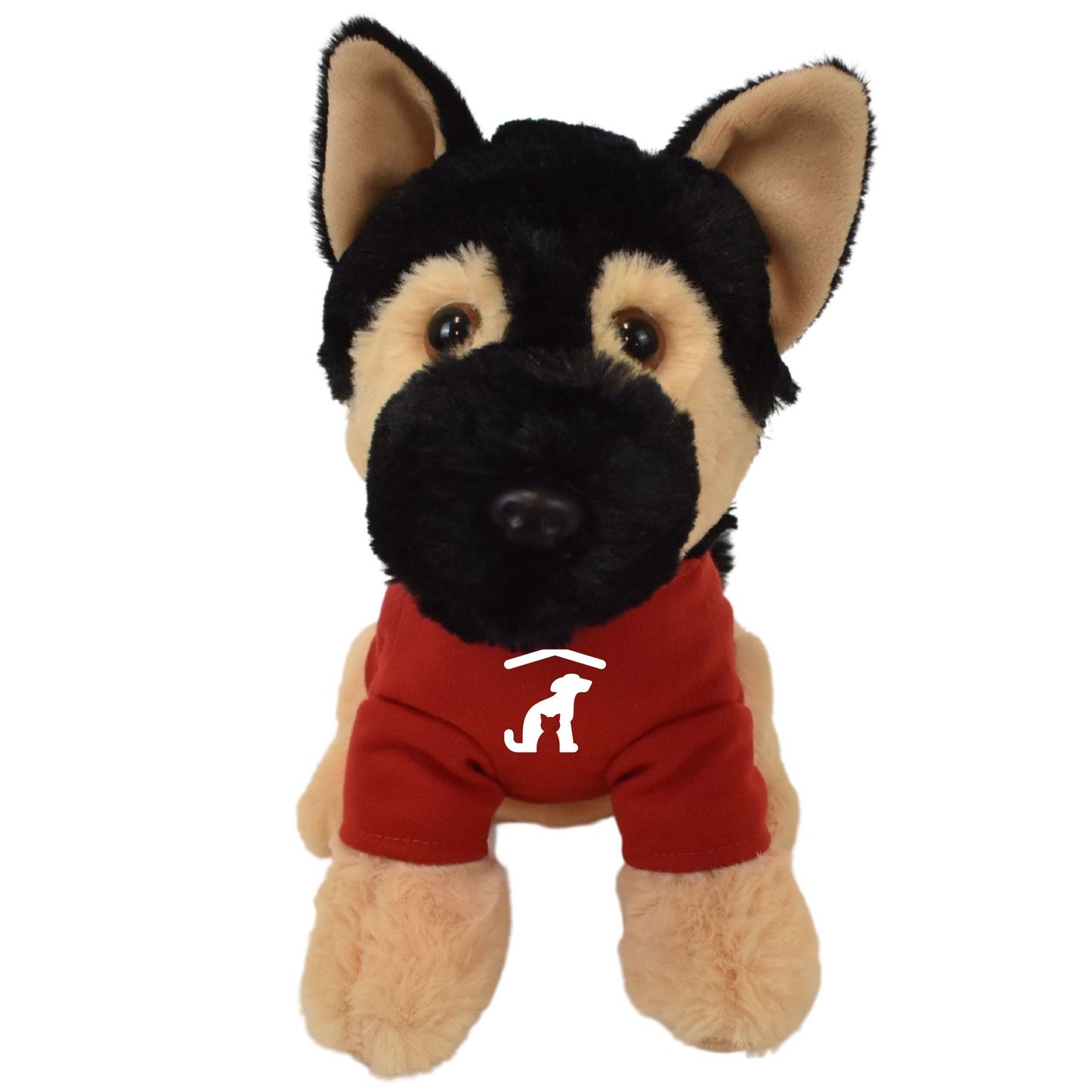 Major 8" German Shepherd with T-Shirt