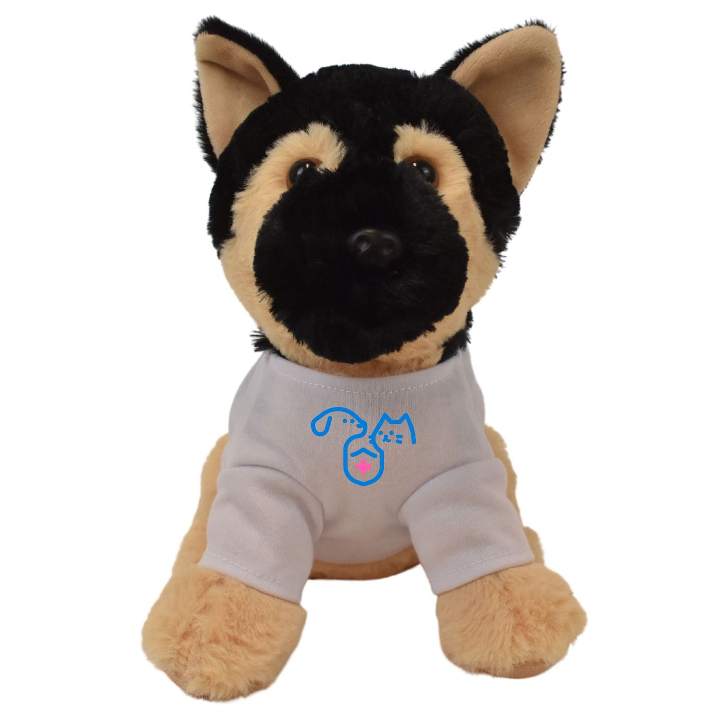 Major 8" German Shepherd with T-Shirt
