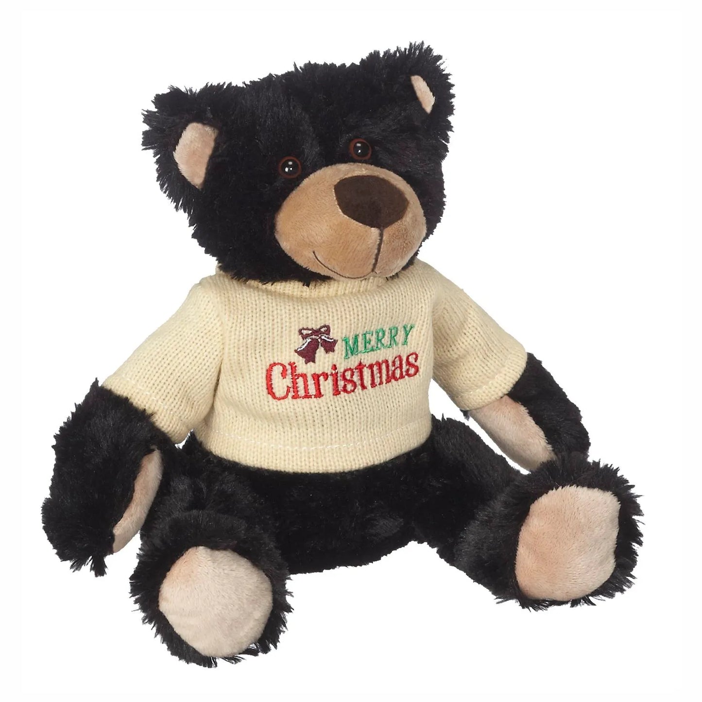 11" Rufus Bear with Machine Knit Sweater