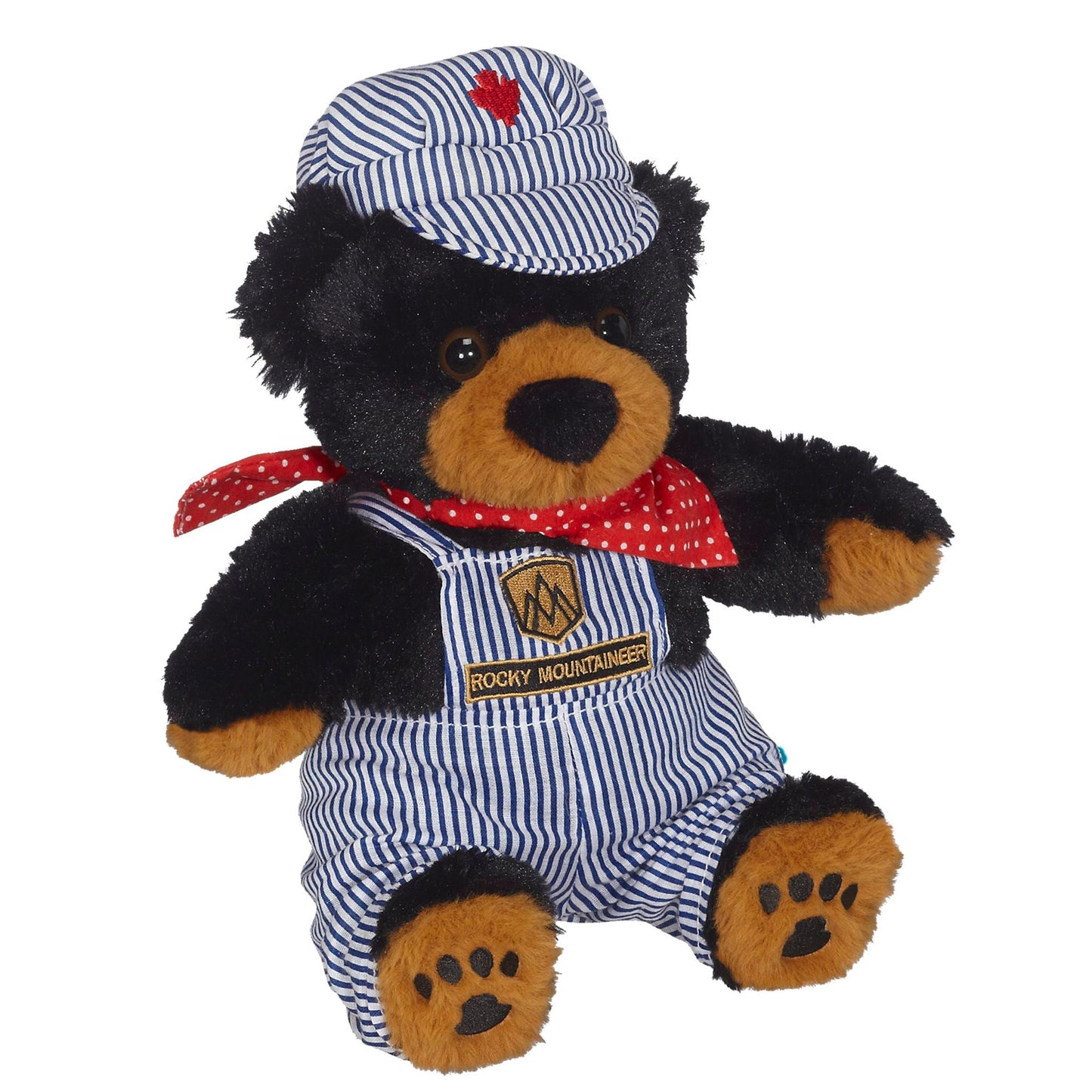 Thompson Engineer Bear for Rocky Mountaineer Train Company