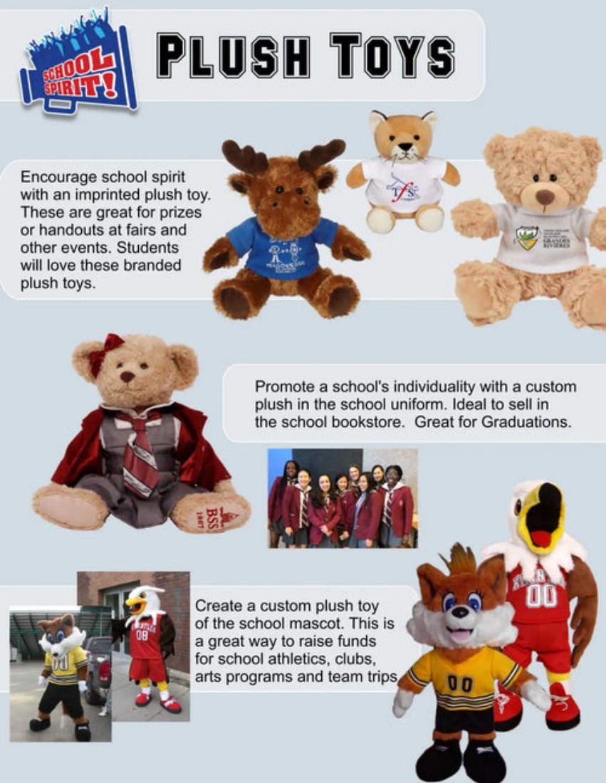 School spirit, ready to share