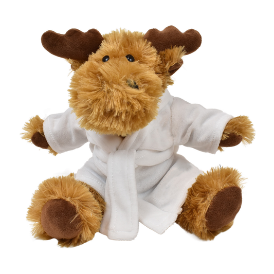 11" Morris Moose with Spa Robe