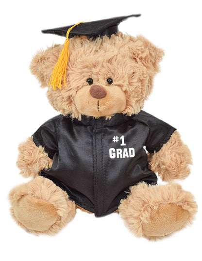 11" Plush Grad Cooper Bear