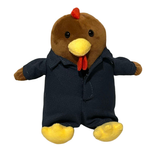 Chandler Chicken with Mechanic Outfit (6" Mini Me Collection)