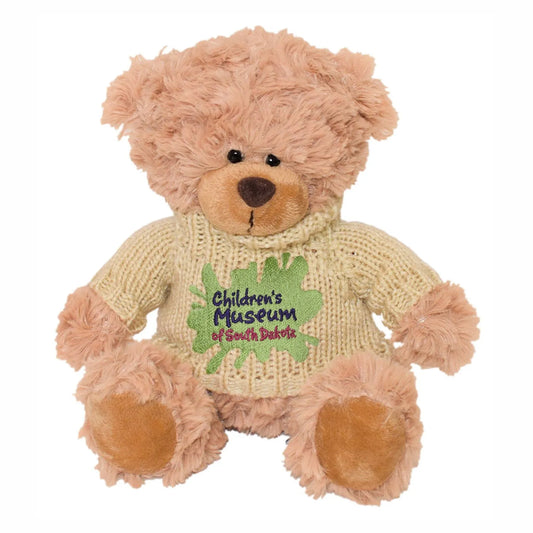 11" Cooper Bear with Hand Knit Sweater