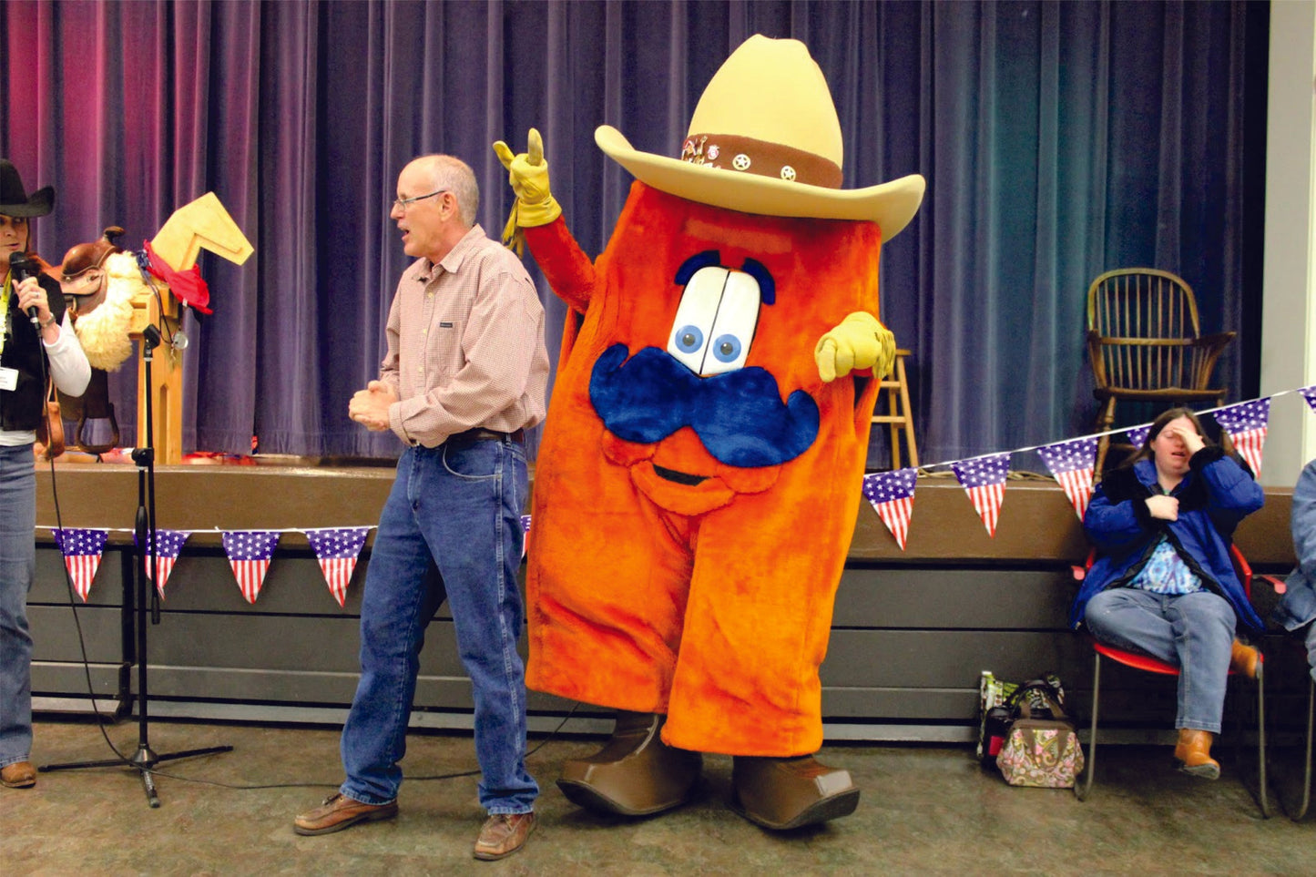 Howdy the Mascot of the Houston Rodeo