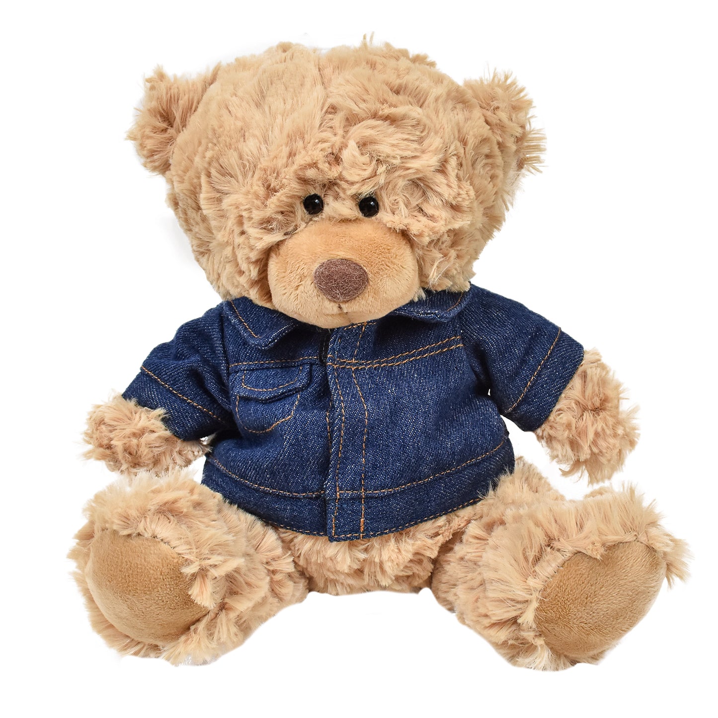 11" Cooper Bear with Jean Jacket