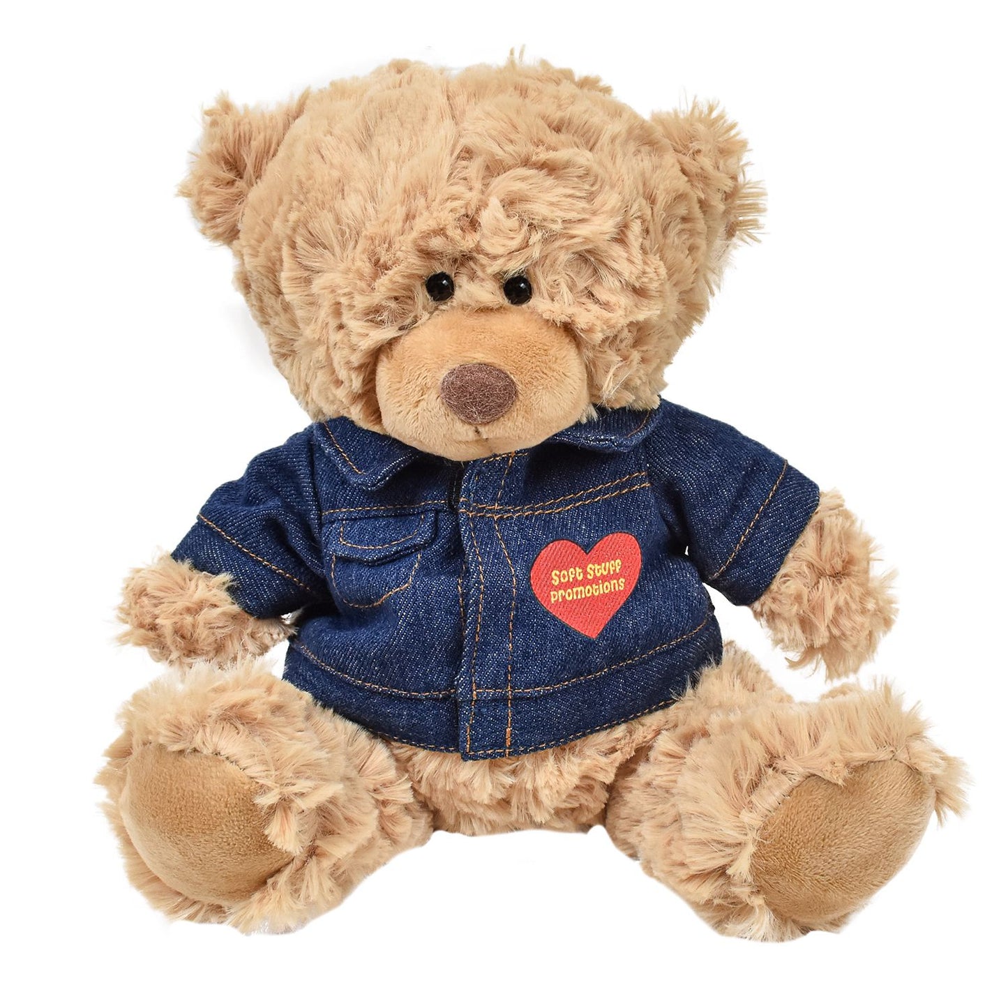 11" Cooper Bear with Jean Jacket