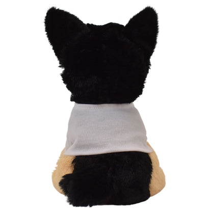 Major 8" German Shepherd with T-Shirt