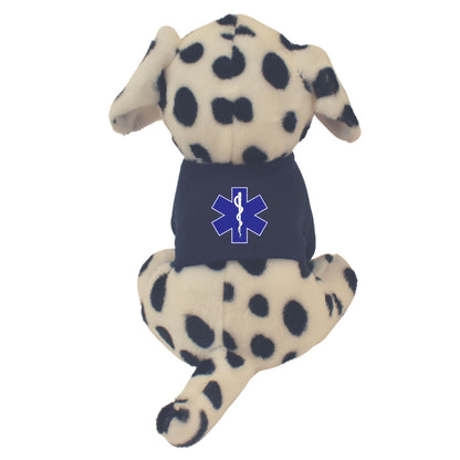 Barkley 8" Dalmatian with T-shirt