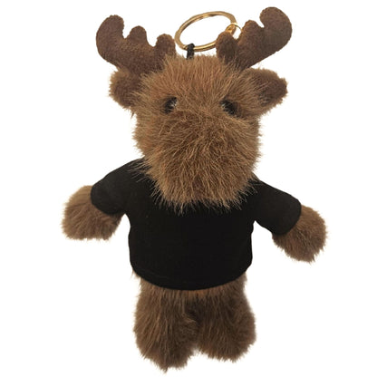 Hug Squad Bag Charm 5.5" Maple Moose