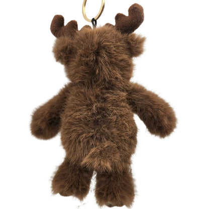 Hug Squad Bag Charm 5.5" Maple Moose