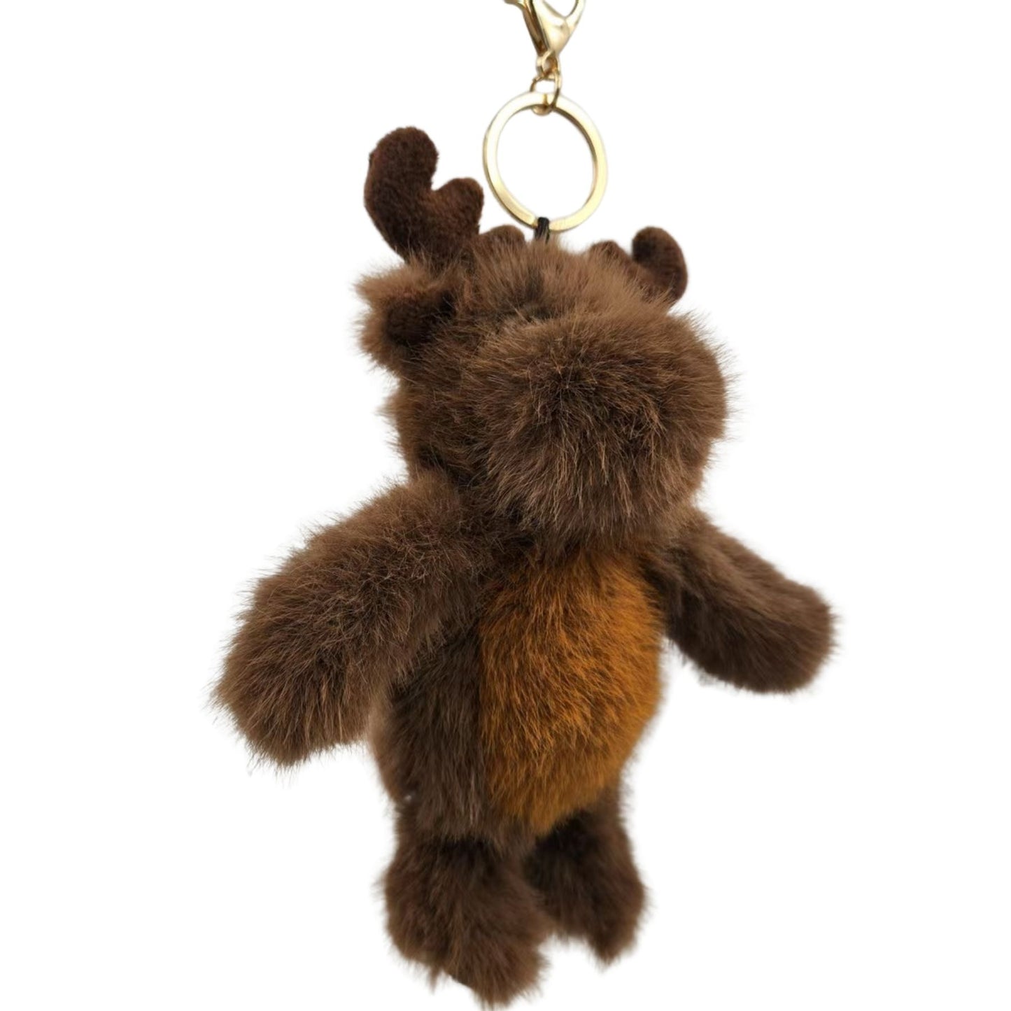 Hug Squad Bag Charm 5.5" Maple Moose