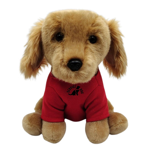 Marley 8" Golden Retriever with T-Shirt