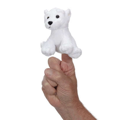 5” Moka Spirit Bear Finger Puppet