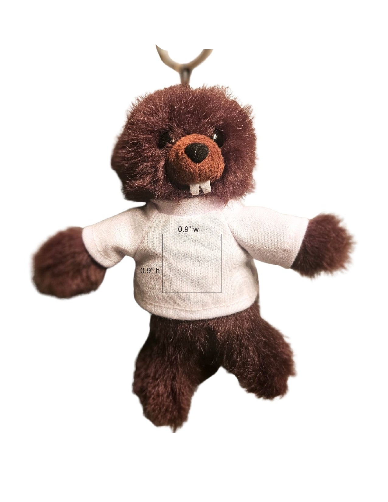 Hug Squad Bag Charm 5.5" Sir Beaverton