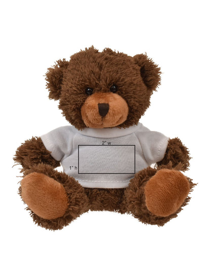 6" Frankie Bear - Brown