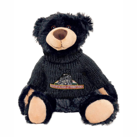 11" Rufus Bear with Hand Knit Sweater