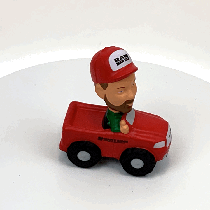 Ram Man Pickup Truck Squeeze Toy – Soft Stuff Promotions