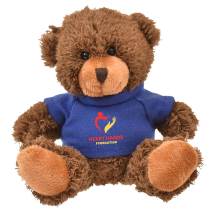 6" Frankie Bear - Brown
