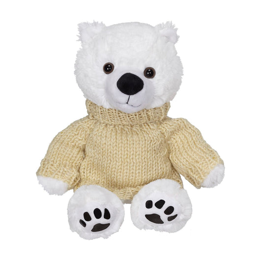 11" Justin Bear with Hand Knit Sweater