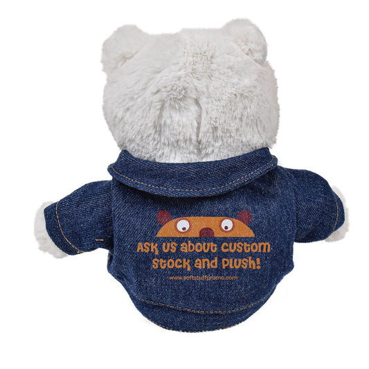 11" Justin Bear with Jean Jacket