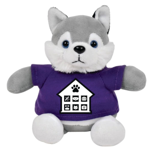 Harlow Husky with T-Shirt (6" Mini Me Collection)