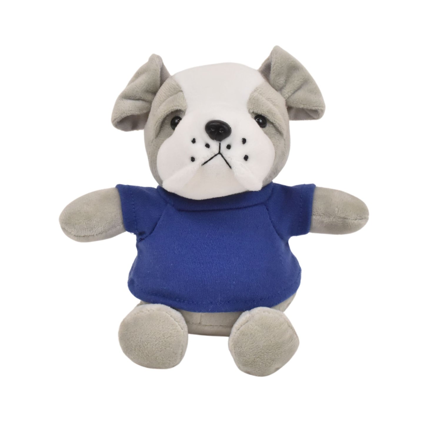 Bennet Bulldog (Gray) with T-Shirt (6" Mini Me Collection)