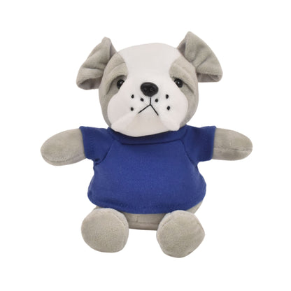 Bennet Bulldog (Gray) with T-Shirt (6" Mini Me Collection)