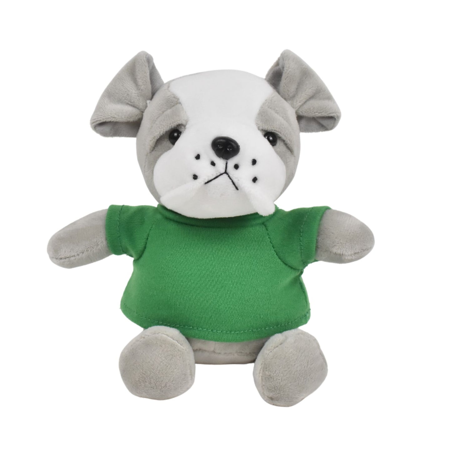 Bennet Bulldog (Gray) with T-Shirt (6" Mini Me Collection)