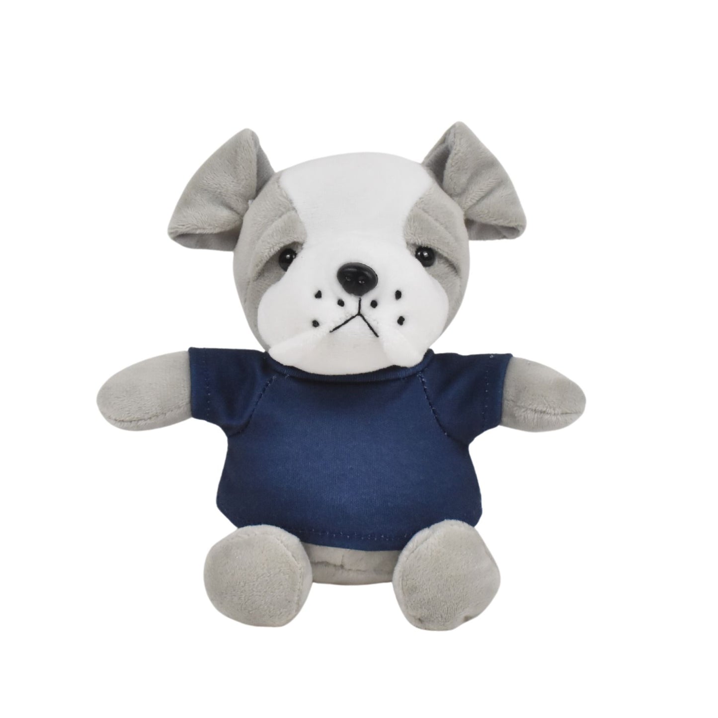 Bennet Bulldog (Gray) with T-Shirt (6" Mini Me Collection)