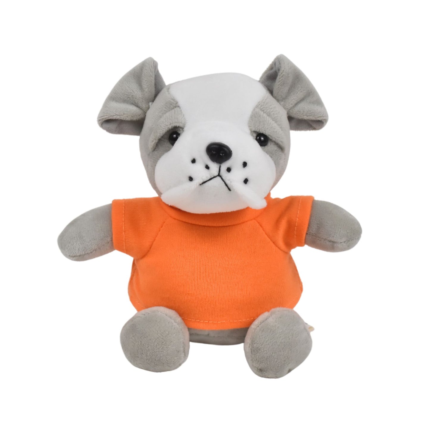 Bennet Bulldog (Gray) with T-Shirt (6" Mini Me Collection)