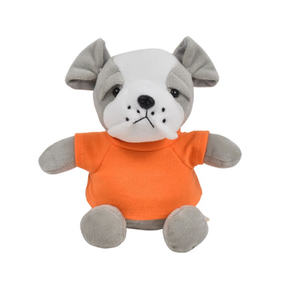 Bennet Bulldog (Gray) with T-Shirt (6" Mini Me Collection)