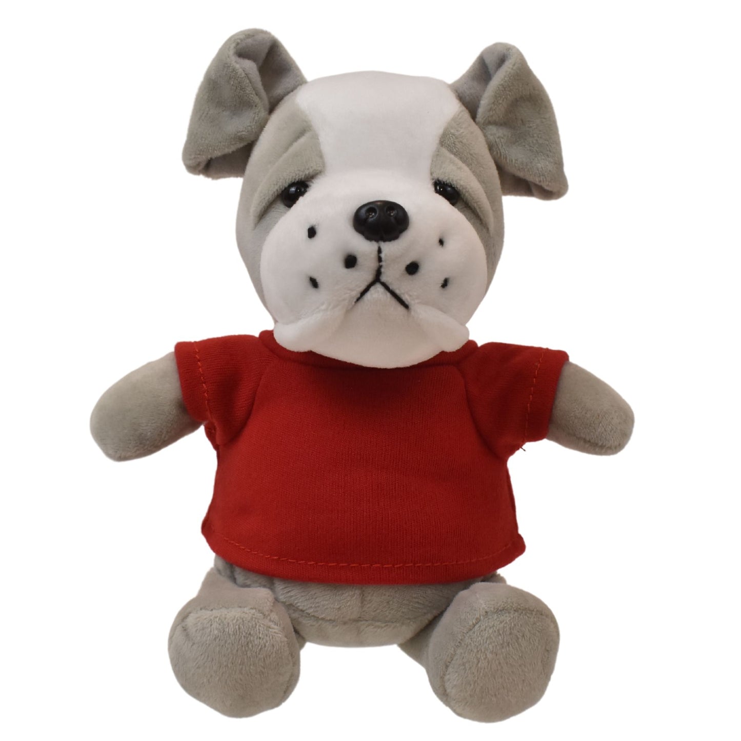 Bennet Bulldog (Gray) with T-Shirt (6" Mini Me Collection)