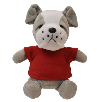 Bennet Bulldog (Gray) with T-Shirt (6" Mini Me Collection)