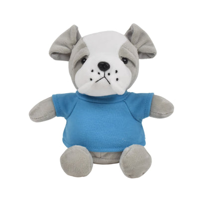 Bennet Bulldog (Gray) with T-Shirt (6" Mini Me Collection)