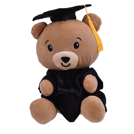8" Inch Light Brown Grad Bear