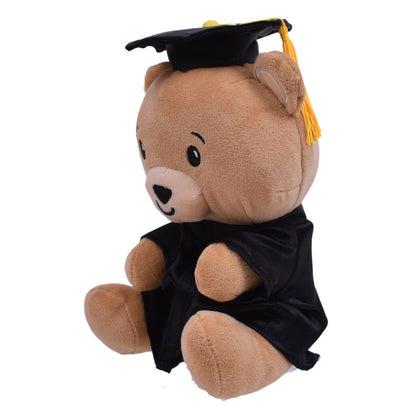 8" Inch Light Brown Grad Bear