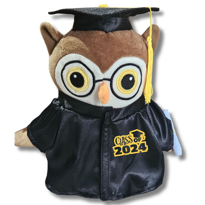 8" Inch Grad Owl