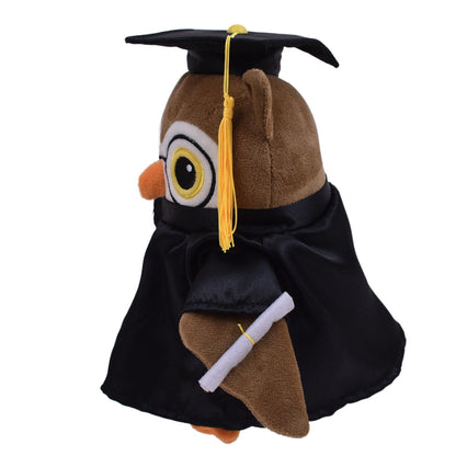 8" Inch Grad Owl
