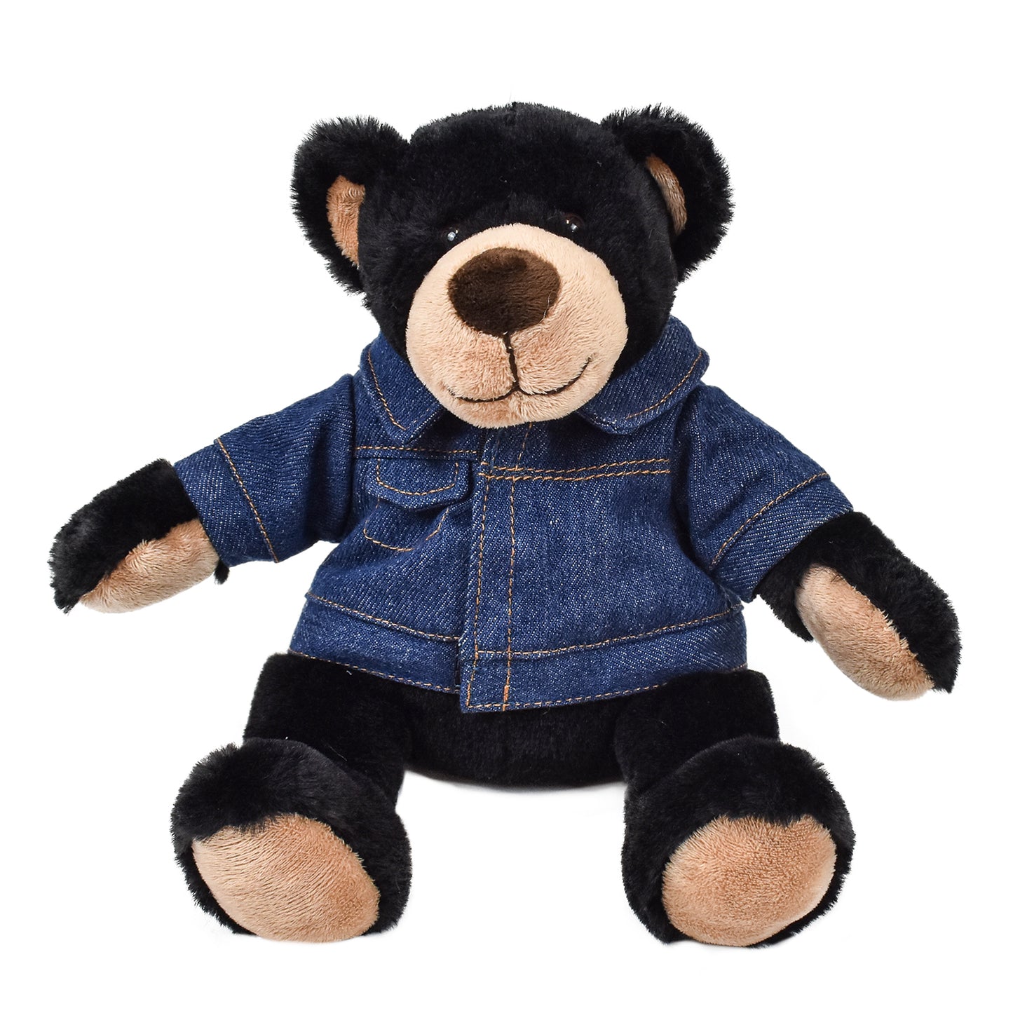 11" Rufus Bear with Jean Jacket