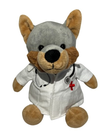 Wawa Wolf with Doctor Coat (6" Mini Me Collection)